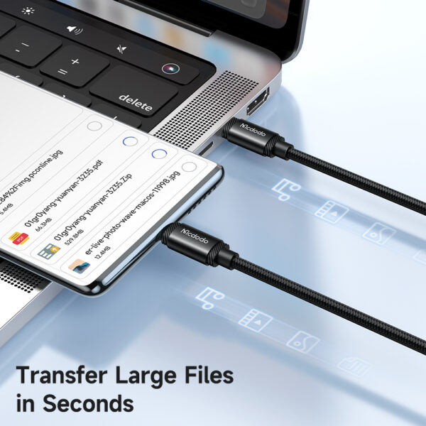 USB-C to USB-C Charging Cable 2m, 240W PD3.1– Mcdodo CA-3681 – Bild 7