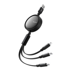 3-in-1 Retractable Charging Cable 1.2 m – Mcdodo CA-7256