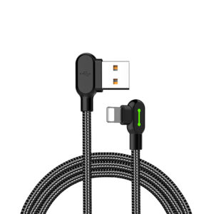Lightning-Ladekabel mit 90°-Winkel und LED-Anzeige 1,8 m – Mcdodo CA-4673