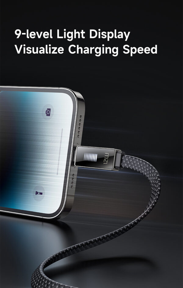 Lightning Charging Cable with Rhythm LED Indicator, 12W, 1.2m – Mcdodo CA-4970 – Bild 12