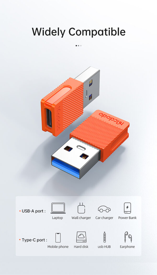 Type-C to USB-A 3.0 Converter – Mcdodo OT-655 – Bild 10
