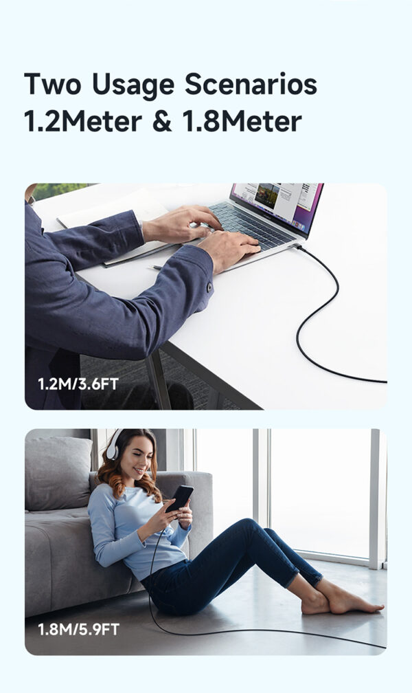 USB-A auf USB-C Schnellladekabel 100W – 1.8m – Mcdodo CA-3591 – Bild 15