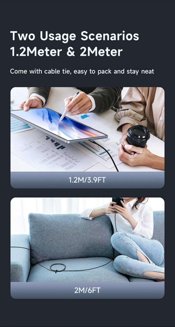 USB-C to USB-C Charging Cable 2m, 240W PD3.1– Mcdodo CA-3681 – Bild 13