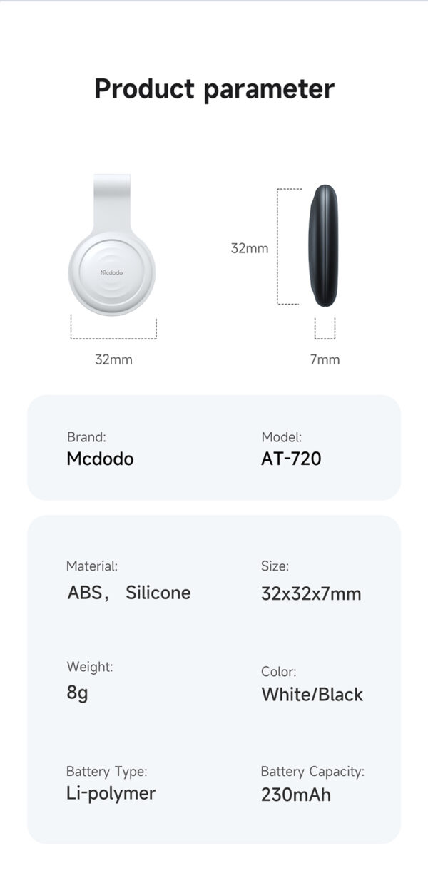 SmartTag Locator – Mcdodo AT-7201 – Bild 15