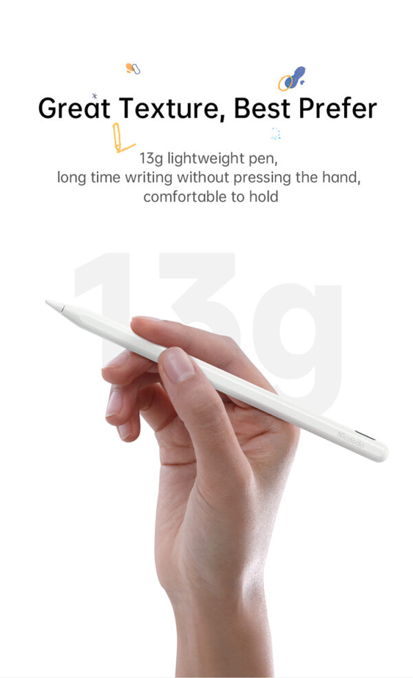 Digitaler Stylus-Stift mit Displayanzeige – für iPad – mit magnetischem Ladekabel – Mcdodo PN-8922 – Bild 6