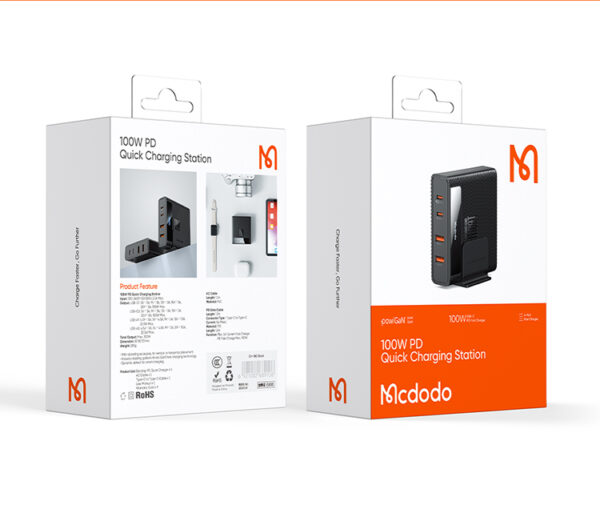 100W GaN Desktop Charging Station (4-Port) - Mcdodo CH-1802 – Bild 22