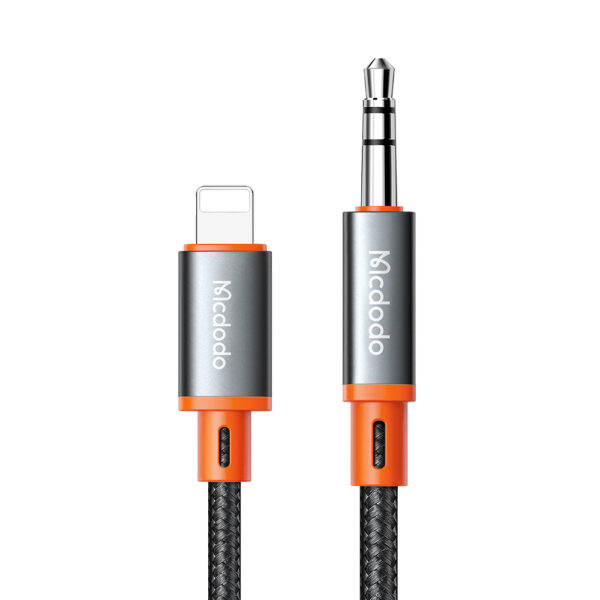 Lightning to 3.5mm Audio Coiled Cable 1.8m – Mcdodo CA-0890 – Bild 2