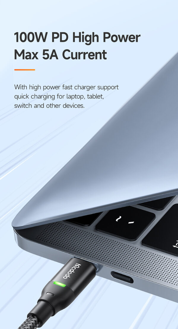 USB-C to USB-C Cable – 1.2m 100W - Mcdodo CA-2730 – Bild 4