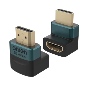 HDMI-Winkeladapter (Stecker zu Buchse, 90°) – Onten OTN-HD811