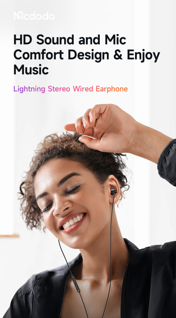 Mcdodo HP-348 Earphone for Lightning – Bild 8