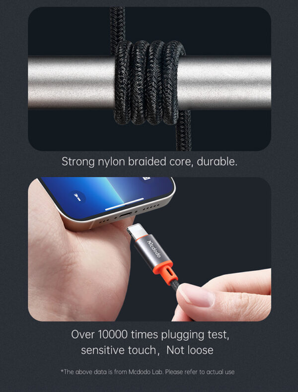 Audio Cable Lightning to 3.5mm 1.2m – Mcdodo CA-0780 – Bild 10