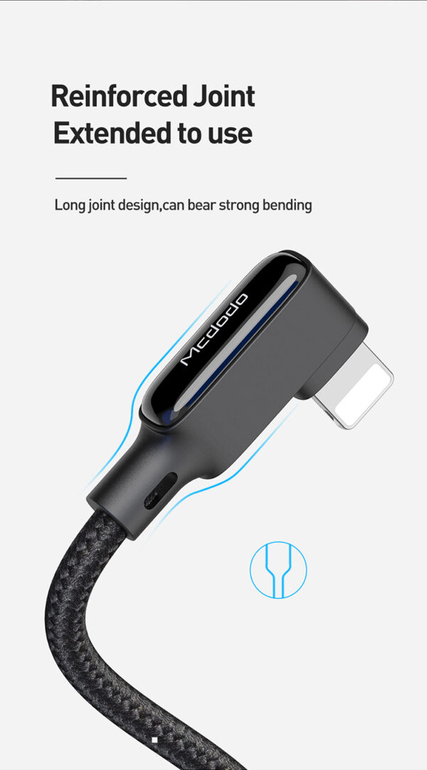 USB-A auf Lightning Spiral-Datenkabel 1,8 m - Mcdodo CA-7300 – Bild 2