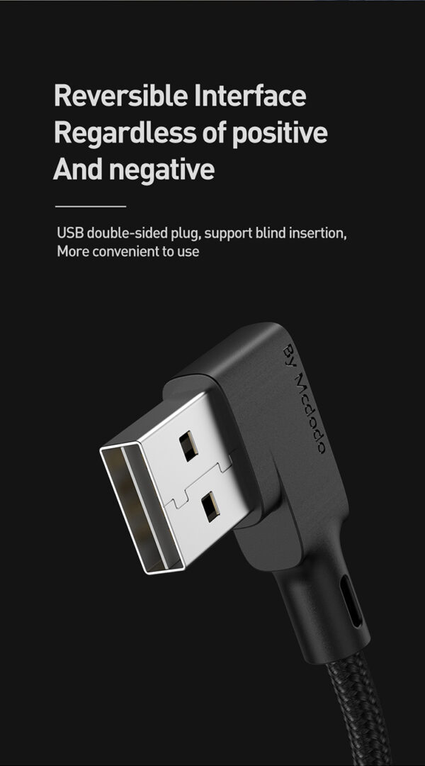 USB-A auf Lightning Spiral-Datenkabel 1,8 m - Mcdodo CA-7300 – Bild 6
