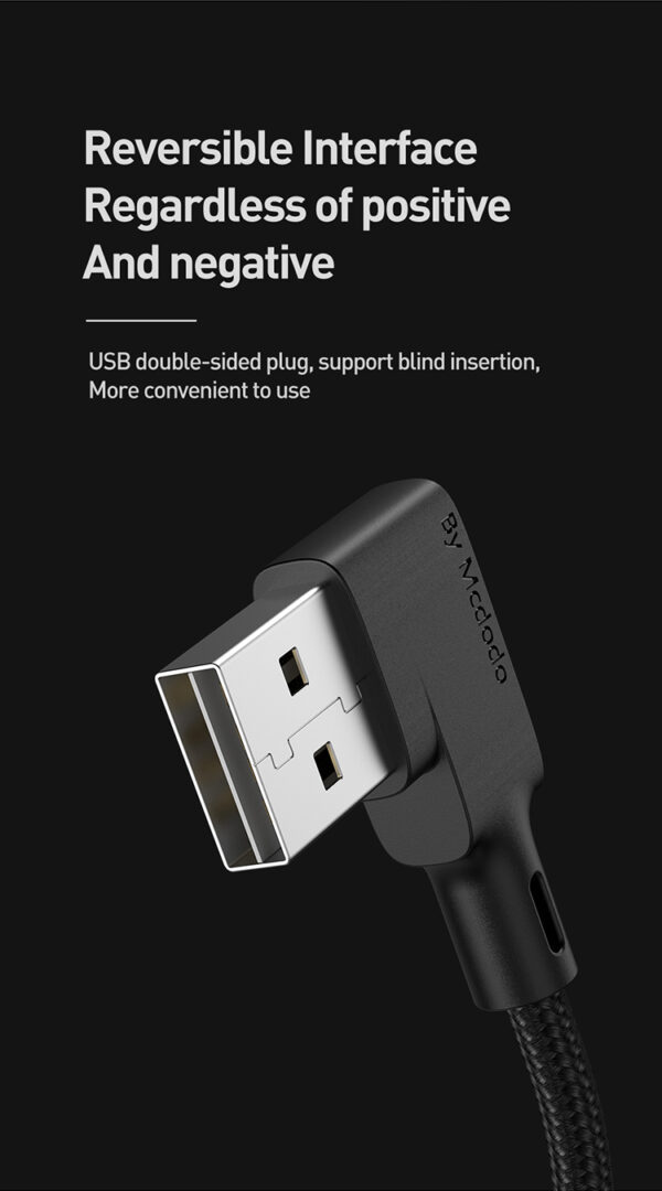 USB-A to Type-C Coiled Cable 1.8m – Mcdodo CA-7310 – Bild 4