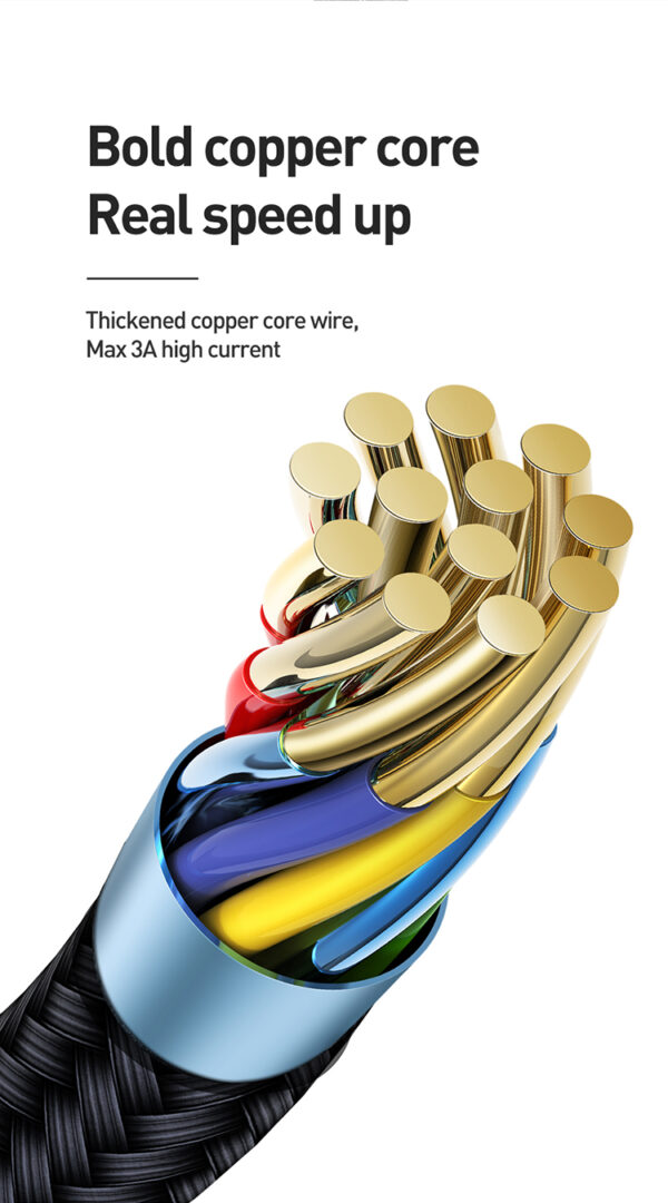 USB-A to Type-C Coiled Cable 1.8m – Mcdodo CA-7310 – Bild 9