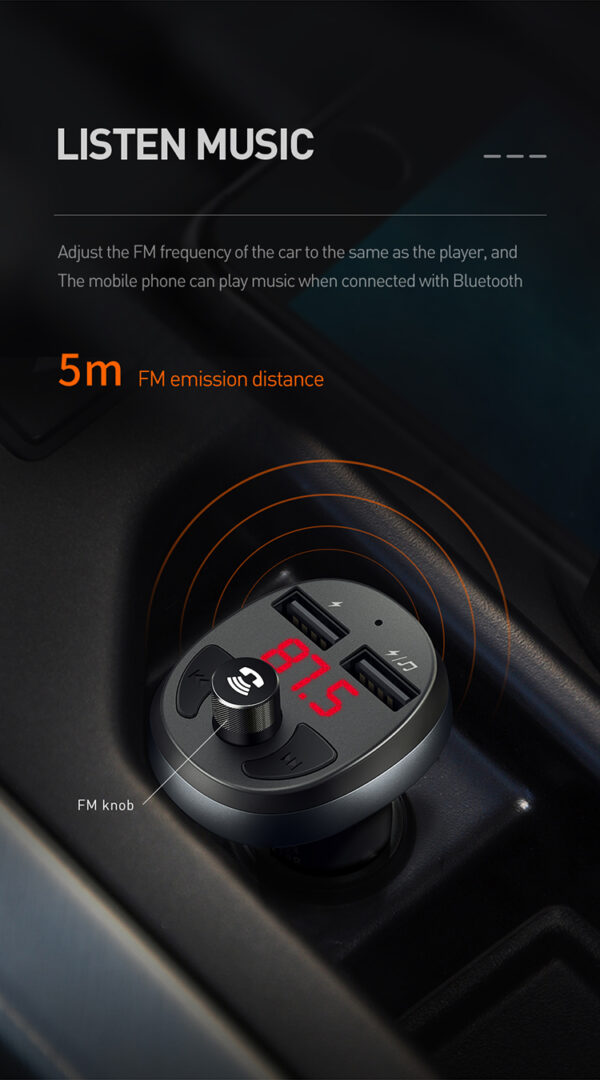 Bluetooth FM Transmitter Car Charger – Mcdodo CC-6880 – Bild 11