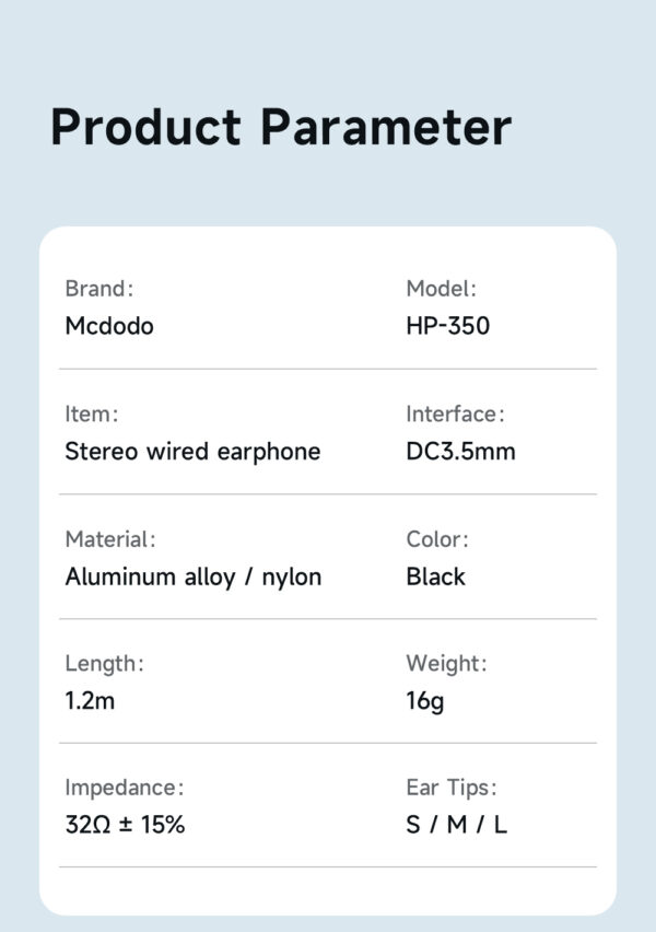 Mcdodo Stereo Kopfhörer (HP-350) – Bild 7