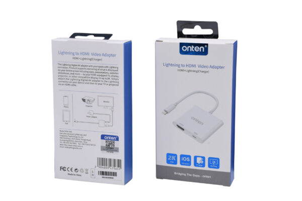 ONTEN Lightning to HDMI Video Adapter
