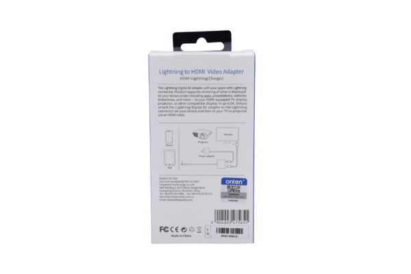ONTEN Lightning to HDMI Video Adapter - Image 3