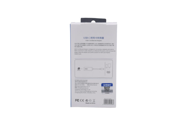 ONTEN USB-C-zu-Ethernet-Adapter (100M) – Bild 3