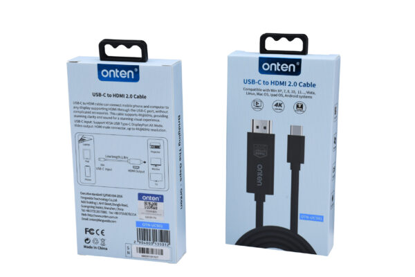 ONTEN USB-C-zu-HDMI 2.0 Kabel