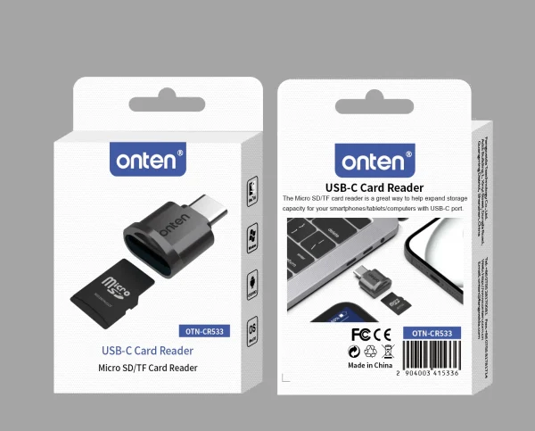 USB-C Card Reader – Onten OTN-CR533 – Bild 4