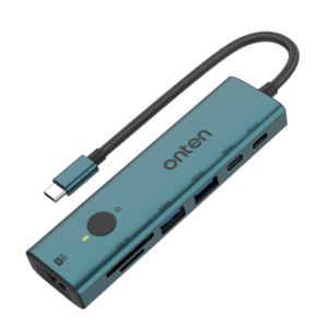 USB-C zu HDMI Docking Station mit Sofort-Screen-Off – Onten OTN-UC127+