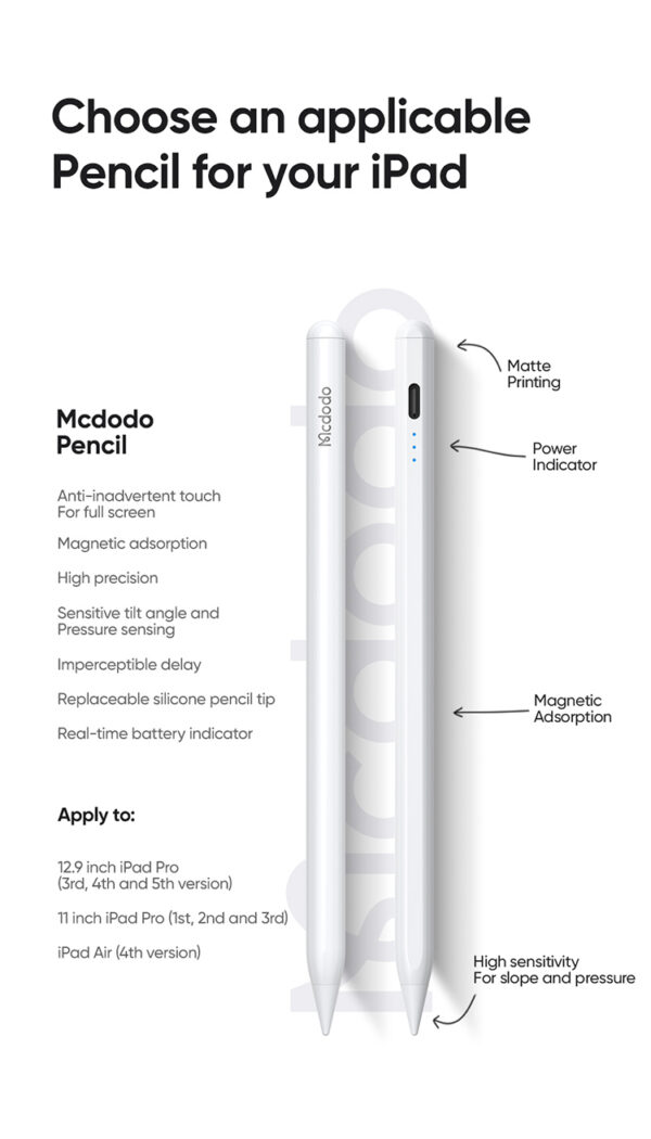 Stylus Pen für iPad – Mcdodo PN-8920 – Bild 5