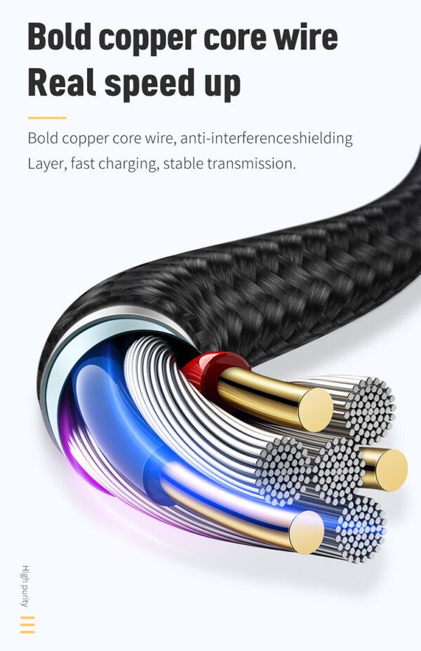 90° Type-C to Lightning PD Fast Charging Cable 1.8m, 36W – Mcdodo CA-7371 – Bild 4