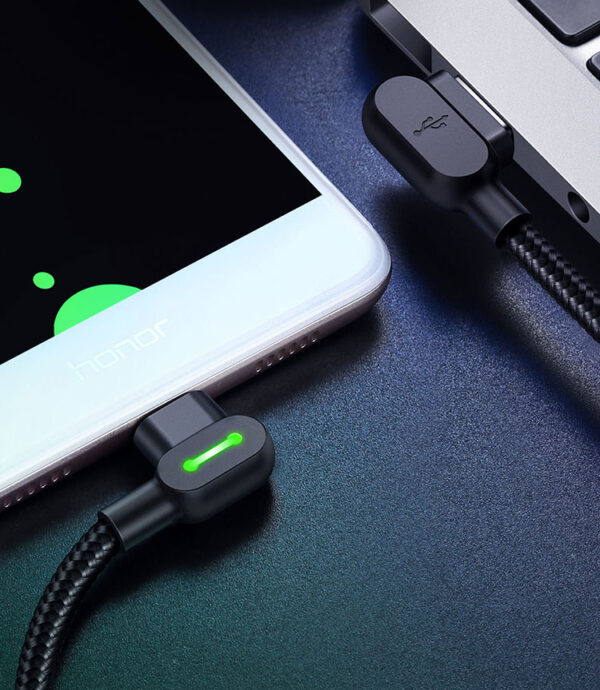90° Micro USB Fast Charging Cable 1.8m – Mcdodo CA-5772 – Bild 12