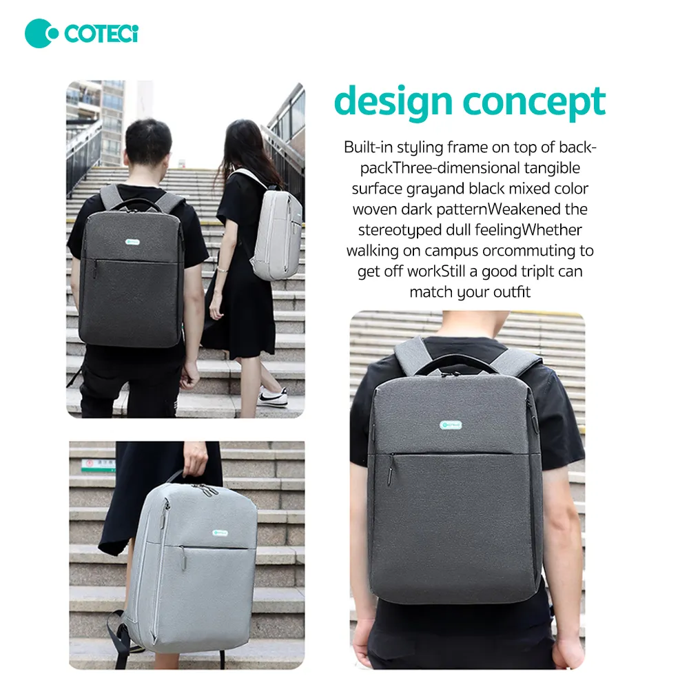 COTECi Laptop-Rucksack 14011 – Ergonomisch & Wasserdicht | Techmann Wien