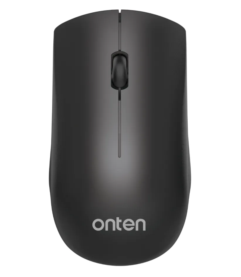 Kabellose 2.4G-Maus in Schwarz - Onten OTN-MS331