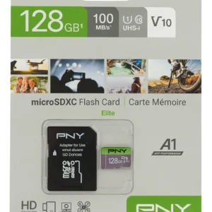PNY microSDXC Flash Card Elite 128GB mit SD-Adapter