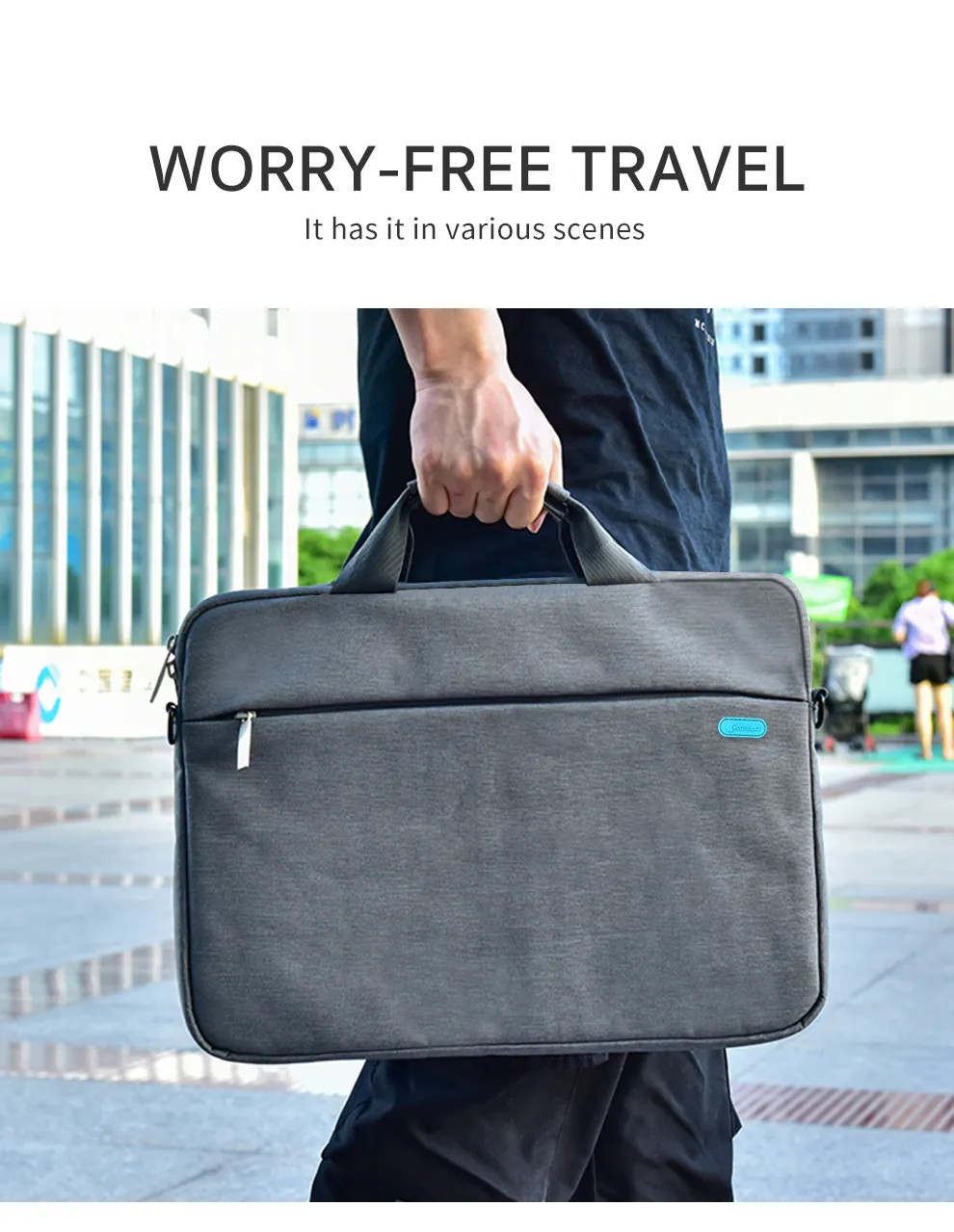 COTECi Laptoptasche Modell 1051 – Business-Design in 13" und 16" | Techmann
