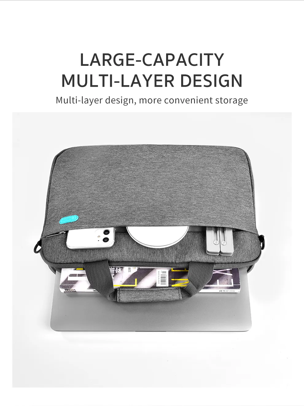 COTECi Laptoptasche Modell 1051 – Business-Design in 13" und 16" | Techmann