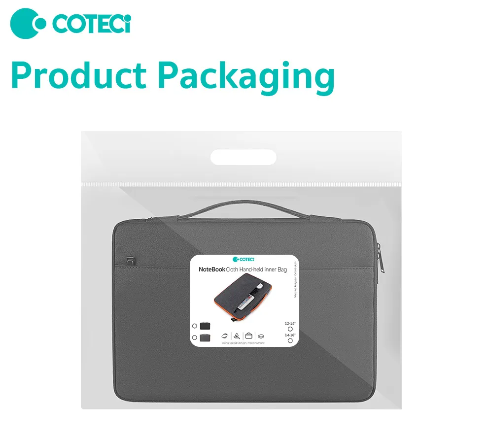 COTECi Laptoptasche 14027 – Wasserdichte Hülle für 14–16 Zoll Laptops | Techmann